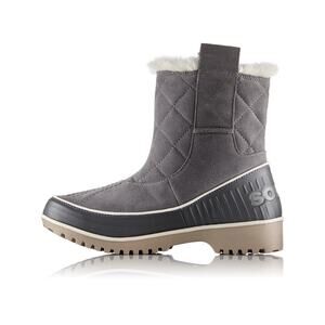 SOREL Tivoli II Pull On Grey Winter Snow Boot Womens Size 8.5 Waterproof